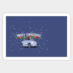 Citroen Ami Christmas Sticker